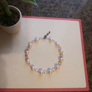 Vintage pearl chocker necklace